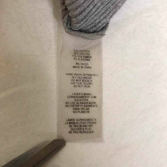 Vila Milano Sz XL Soft Cozy Batwing Sleeve Poncho Style Blouson Popover Sweater - Picture 7 of 11